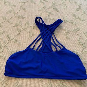 Aerie High-Neck Strappy Bikini Top